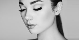 Beautiful woman face